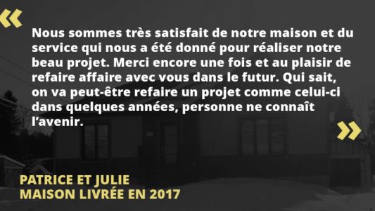 TÉMOIGNAGE - PATRICE ET JULIE