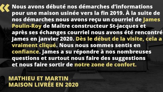 TÉMOIGNAGE 1/2