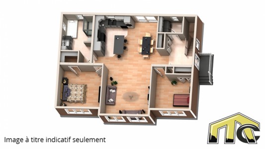 maison 2 chambres