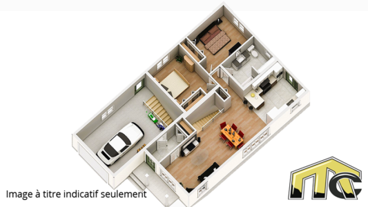 maison usinée garage intégré